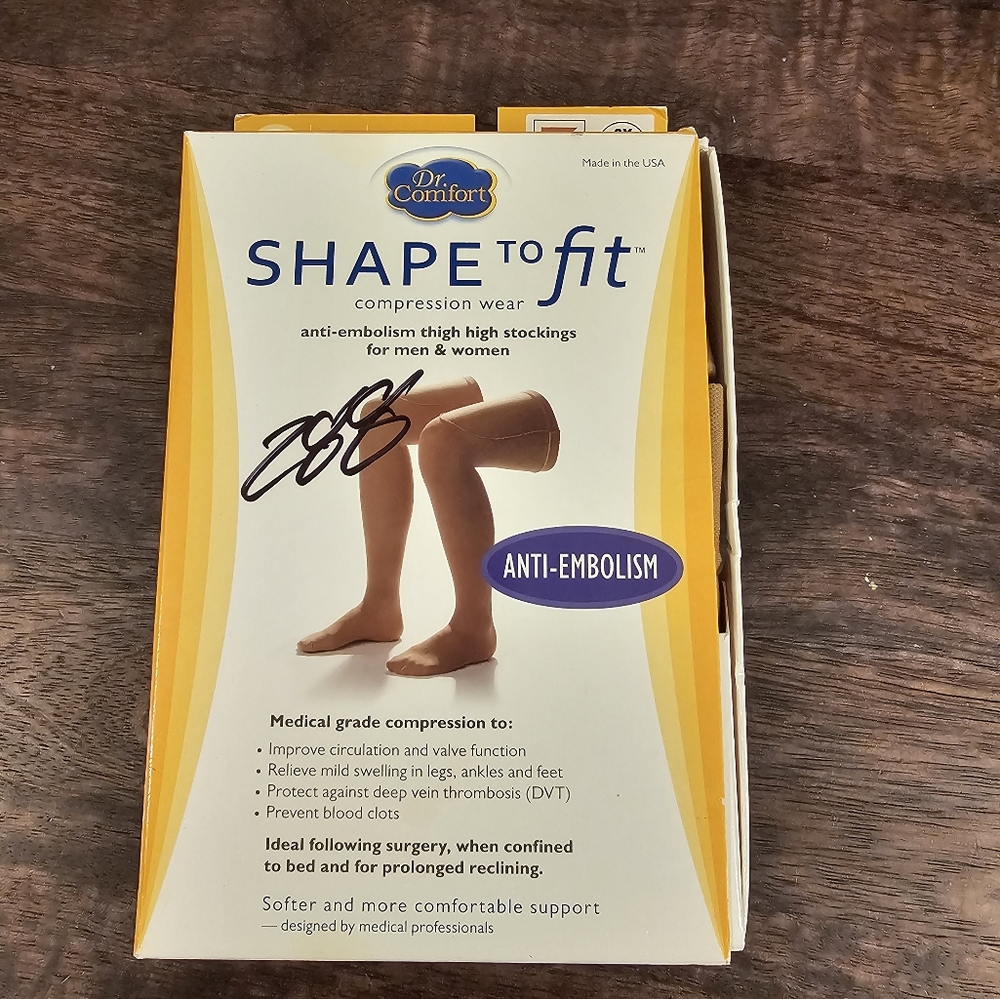 Dr Comfort  Shape to  fit compression wear sz 2X
